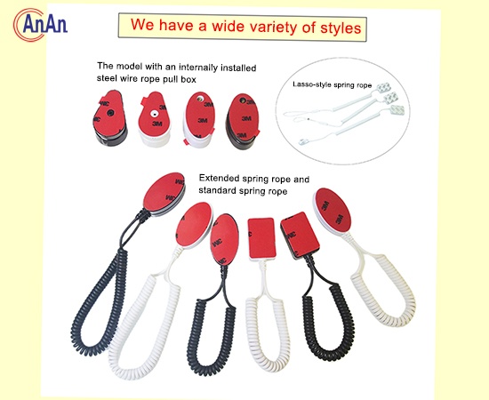 180CM Long Cable Spring Anti-lost